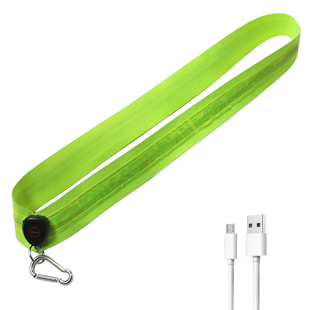 Running Gear Belt - Pasek LED do biegania, ładowalny, podświetlane