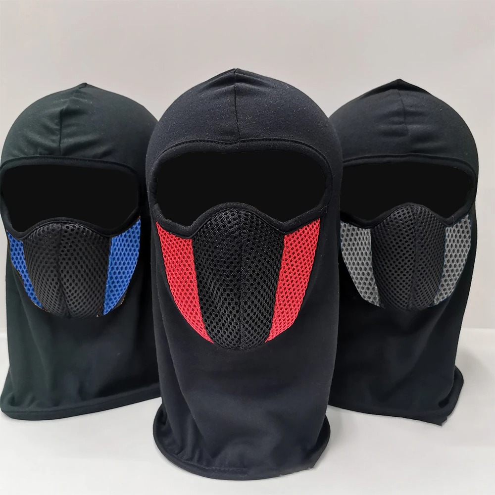 Head Gear Running - Kominiarka na całą twarz, wiatroodporna, oddychająca,