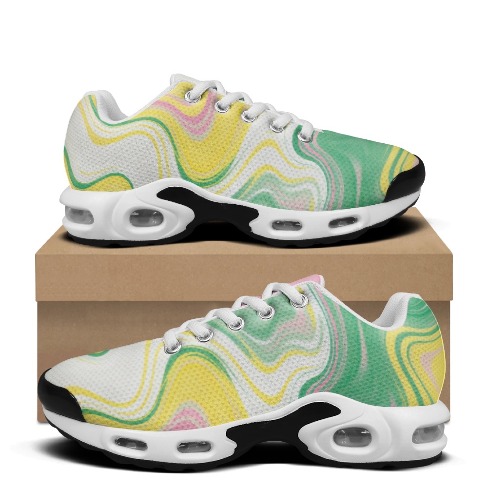 Running Gear Ladies - XIXIRIMIDO Kolorowe sneakersy z poduszką powietrzną