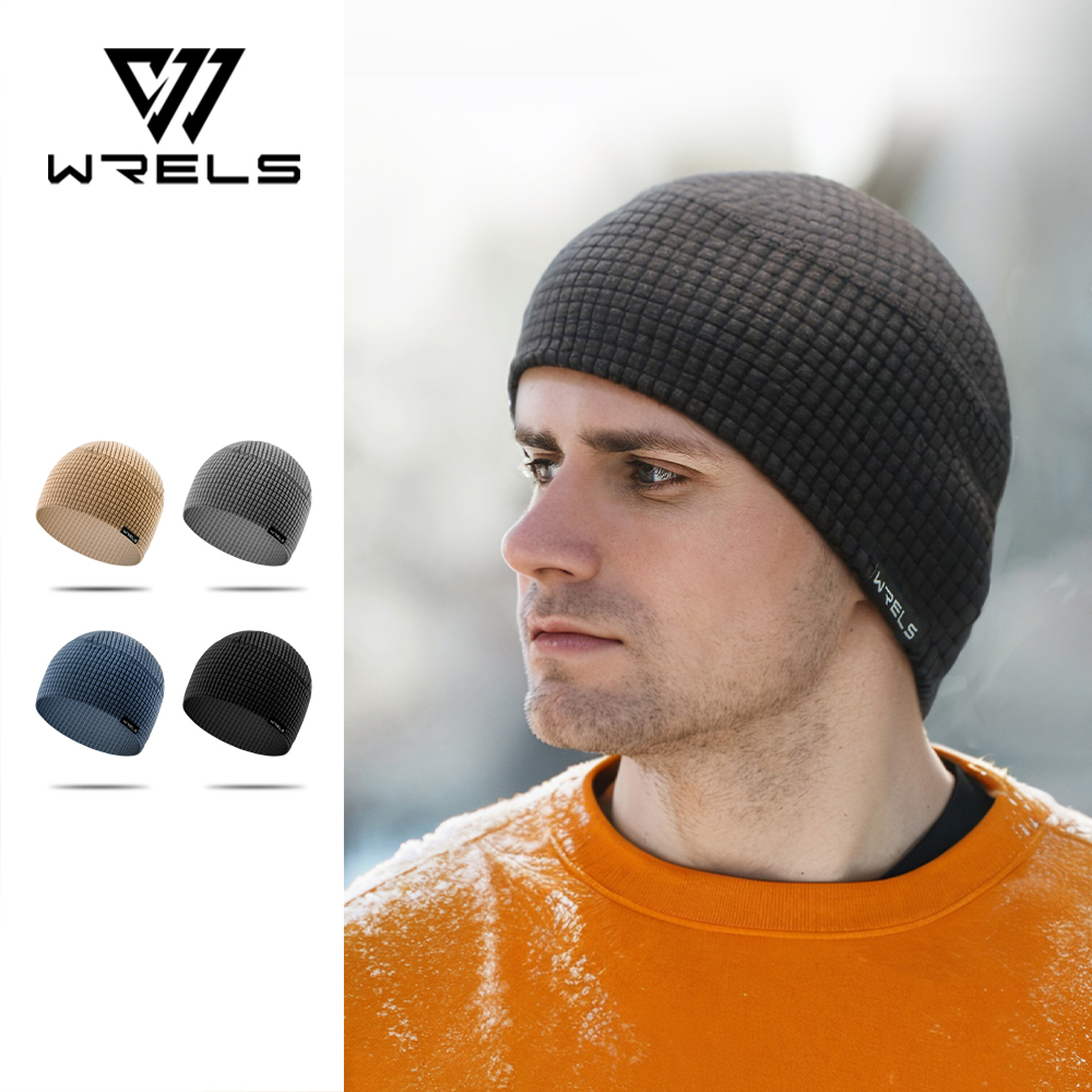 Running Gear Hat - WRELS Jesienno-zimowa sportowa czapka outdoorowa Wiatroodporna