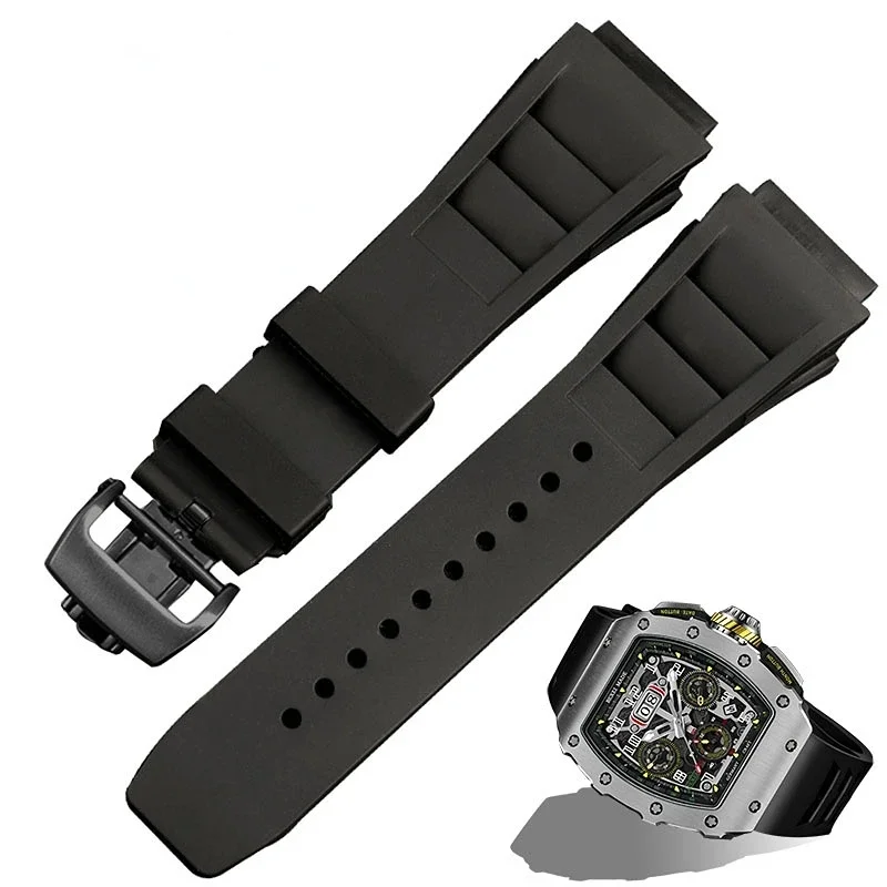 Sweat Band Wrist - Gumowy zegarek opaska na Richard Mille