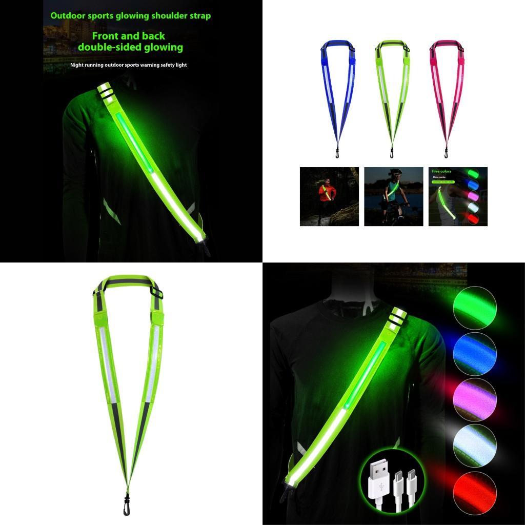 Running Visibility Gear - R6FE Cycling Pasek odblaskowy 5 Światło