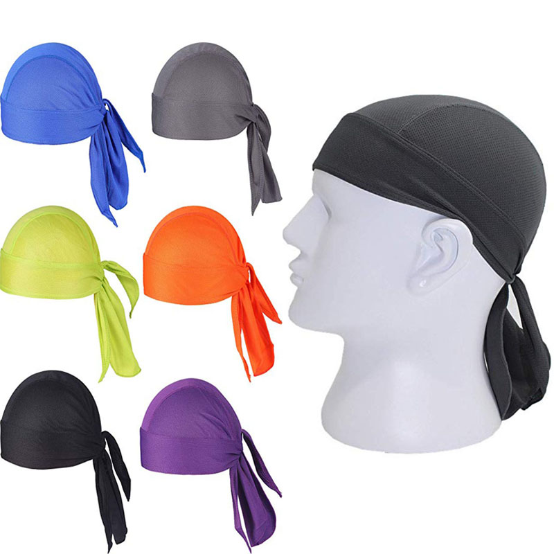 Running Gear Hat - Szybkoschnąca czapka rowerowa odprowadzająca pot szalik