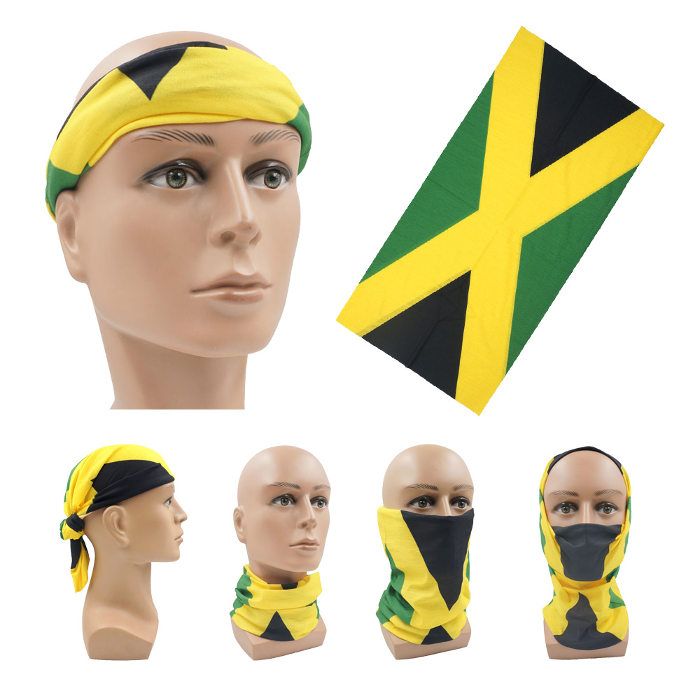 Head Gear Running - Oddychająca maska do biegania Szaliki Flaga