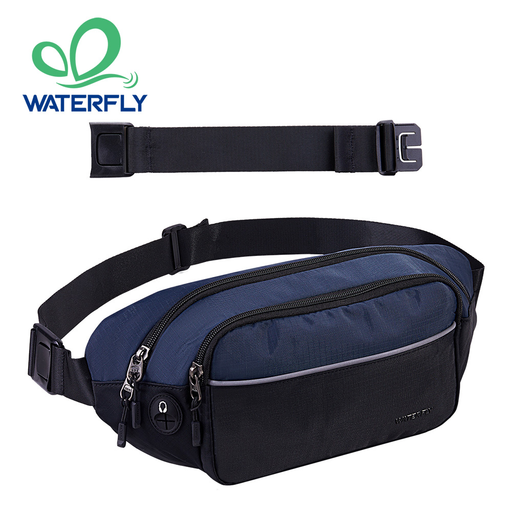 Running Gear Belt - WATERFLY Fanny Pack Waist Bag Large