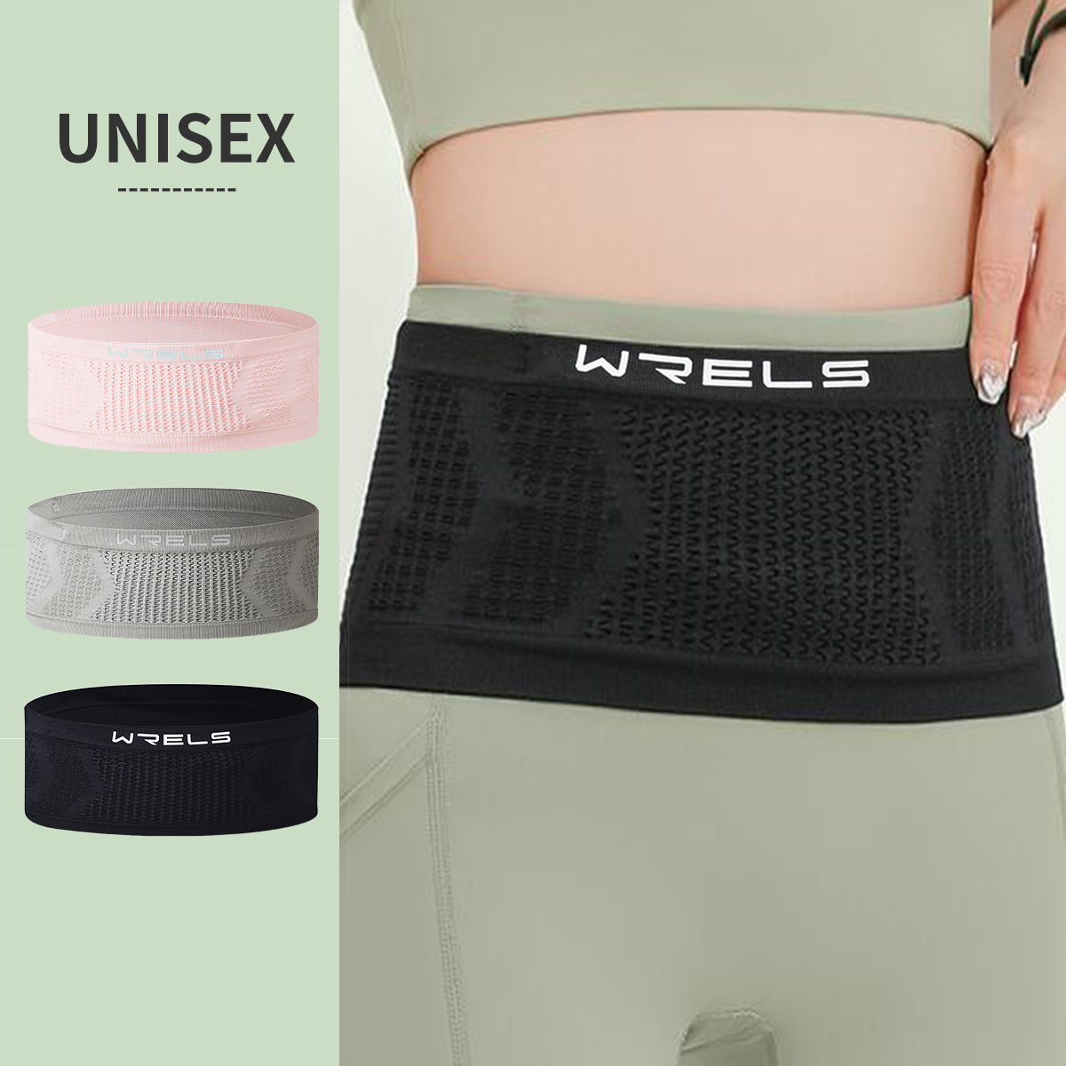 Running Gear For Beginners - WRELS Niewidoczna torba na talię Lekka,