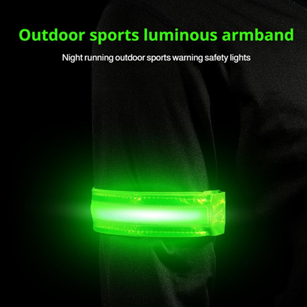 Running Visibility Gear - Opaska odblaskowa LED, pas bezpieczeństwa, wysoka