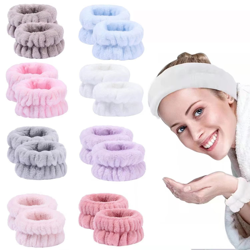Sweat Band Wrist - 1/2/4 szt. Zimowe opaski na twarz