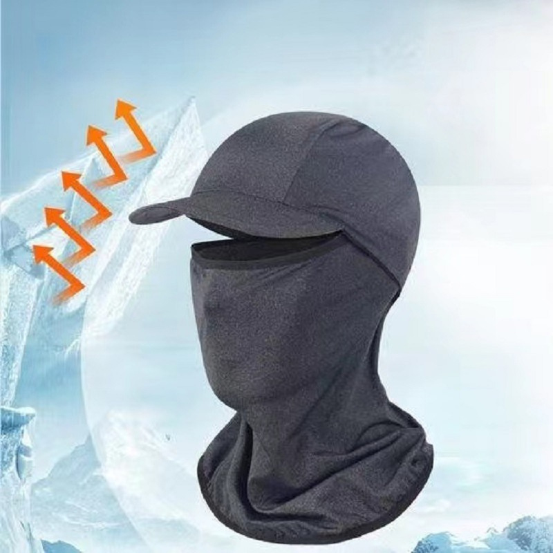 Head Gear Running - Ochrona przeciwsłoneczna na twarz, osłona przeciwsłoneczna,