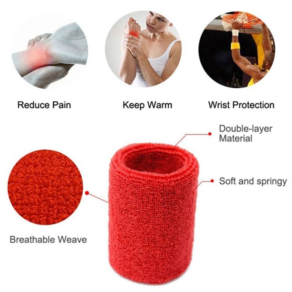 1/2 sztuk Unisex opaski sporto – Sweat Band Wrist recenzja i cena