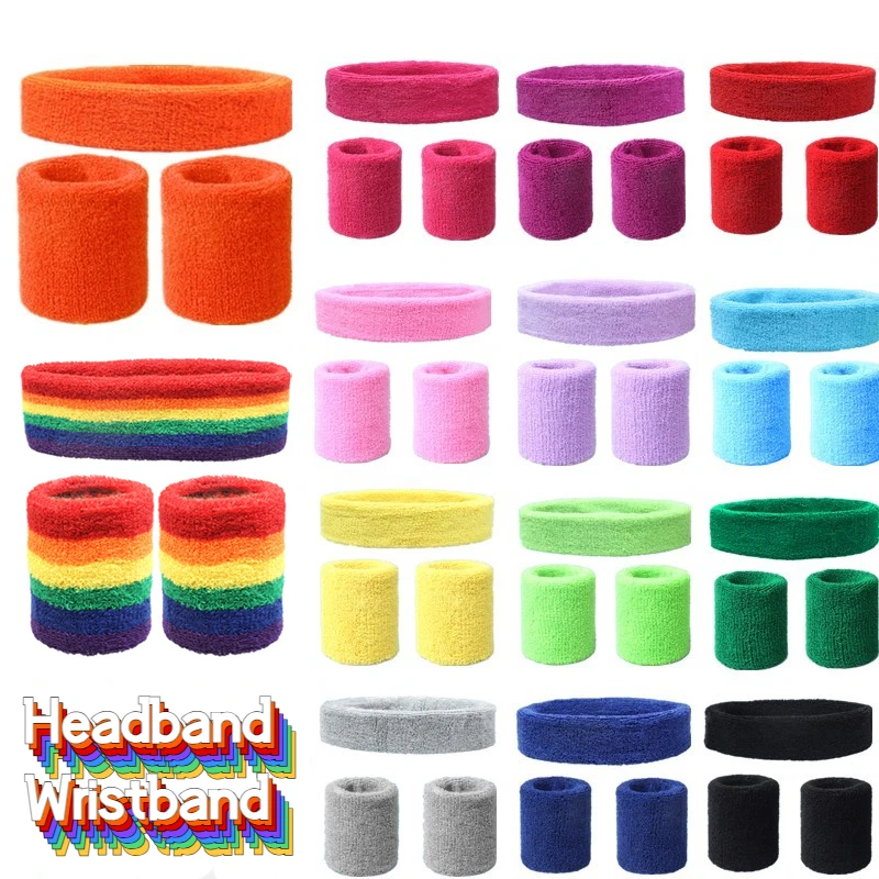 Modna sportowa opaska na głowę – Sweat Band Wrist recenzja i cena