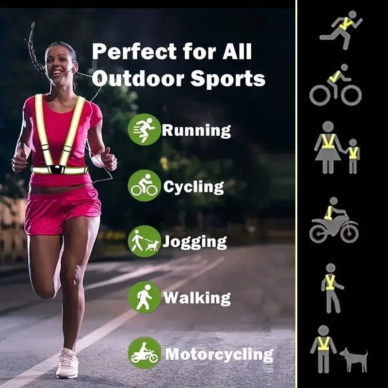 Kamizelka odblaskowa do biegan – Running Visibility Gear recenzja i cena