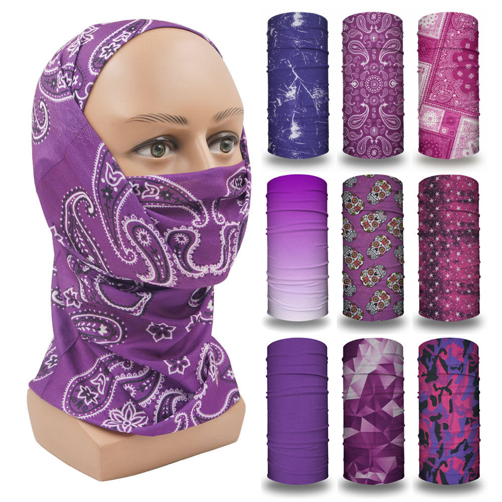 Fioletowa kominiarka damska do – Head Gear Running recenzja i cena