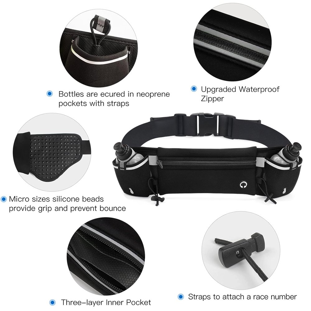 1 szt. Pas do biegania z butel – Running Gear Belt recenzja i cena