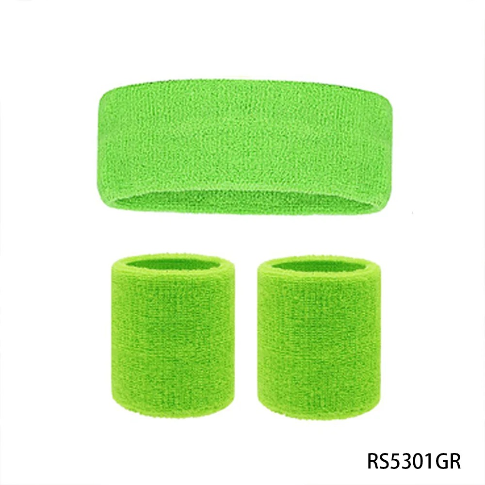 Wielokolorowe frotte opaski na – Sweat Band Wrist recenzja i cena