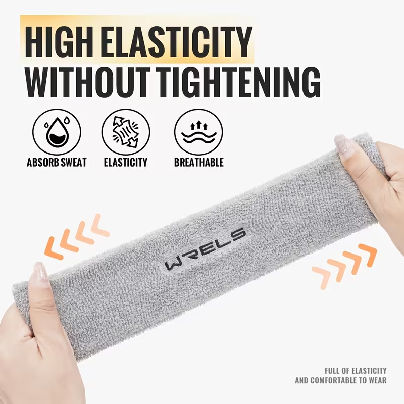 Zestaw sportowy WRELS: opaska  – Sweat Band Wrist recenzja i cena