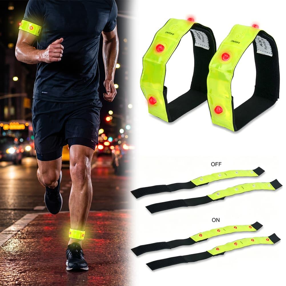 Odblaskowa opaska LED z trybam – Running Visibility Gear recenzja i cena