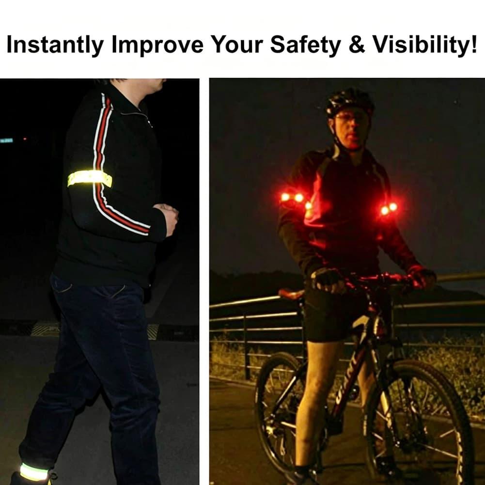 Odblaskowa opaska LED z trybam – Running Visibility Gear recenzja i cena
