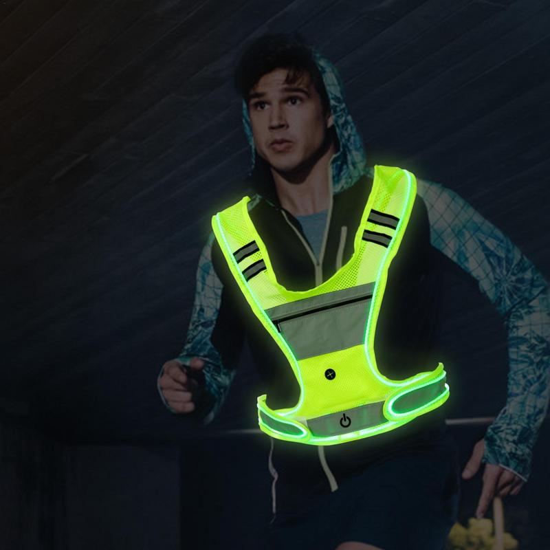 Kamizelka do biegania z oświet – Running Visibility Gear recenzja i cena
